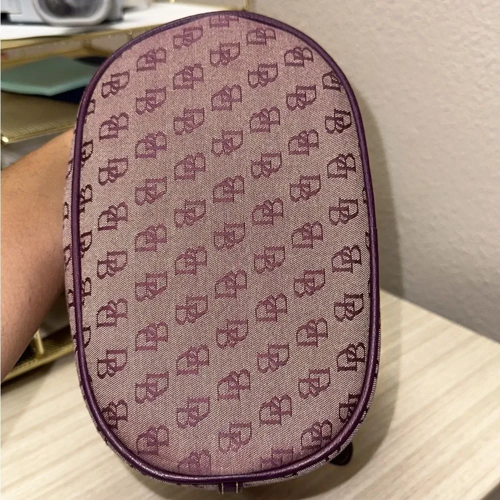 Dooney & Bourke Purple Monogram Hobo Bag